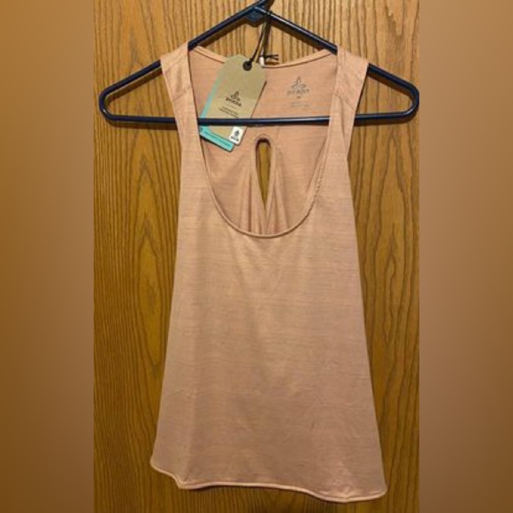 NWT! XL Prana Pale Pink criss cross tank top! Super cute and flattering! 😍❤️😍 - Picture 11 of 17